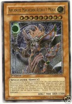 Yugioh! HP Arcanite Magician/Assault Mode - CRMS-EN021 - Ultimate Rare - 1st Edi - Image 1