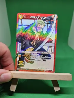 LP Zoro Strawhats 05/77 R Foil Miracle Battle One Piece Bandai Tcg Ccg Japanese - Image 1