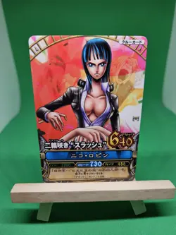 LP Robin Strawhats C213 One Piece OnePy Berry Match Bandai Tcg Ccg Japanese Cute - Image 1