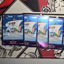 One Piece TCG Going Merry EB02-041 R Anime 25th Collection ENGLISH PLAYSET - Image 1