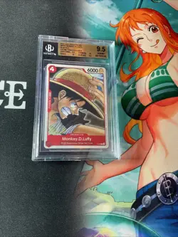 2022 Monkey D. Luffy One Piece Film Red Promo - English BGS 9.5 Beckett - Image 1