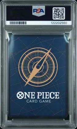 PSA 10 - 2025 ONE PIECE OP11-A FIST OF DIVINE SPEED 018 HONESTY IMPACT ALT ART - Image 2