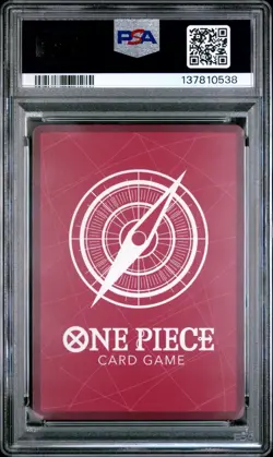 2025 ONE PIECE OP11 MONKEY D LUFFY ALTERNATE ART LEADER PSA 10 - Image 2
