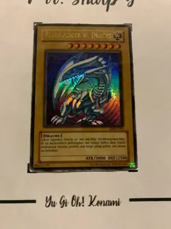 BLAUAUGIER W. DRACHE - SDK-G001 DEUTSCH Yu-Gi-Oh! CARD ULTRA RARE HOLO KONAMI** - Image 2