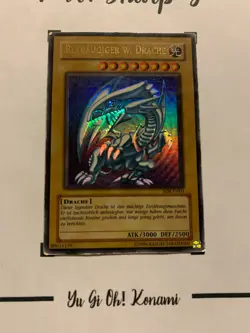 BLAUAUGIER W. DRACHE - SDK-G001 DEUTSCH Yu-Gi-Oh! CARD ULTRA RARE HOLO KONAMI** - Image 3