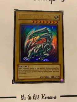 BLAUAUGIER W. DRACHE - SDK-G001 DEUTSCH Yu-Gi-Oh! CARD ULTRA RARE HOLO KONAMI** - Image 4