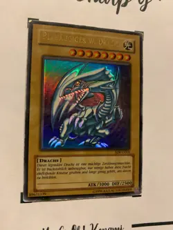 BLAUAUGIER W. DRACHE - SDK-G001 DEUTSCH Yu-Gi-Oh! CARD ULTRA RARE HOLO KONAMI** - Image 5