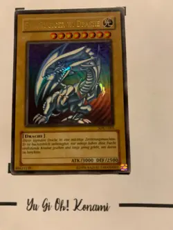 BLAUAUGIGER W. DRACHE - SDK-G001 DEUTSCH Yu-Gi-Oh! CARD ULTRA RARE HOLO TCG *PV - Image 2