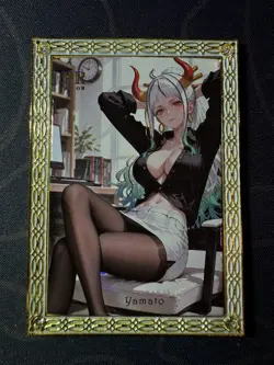 Goddess Yamato Metal Office Lady Premium Card Waifu Doujin Case Prize One Piece - Image 1