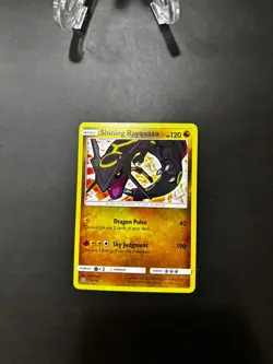 Pokemon TCG Shining Rayquaza Holo Rare Card Shining Legends 56/73 - Image 5