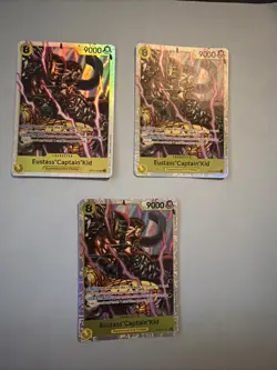 X3 One Piece Card Game TCG Eustass"Captain"Kid OP10-112 SR M/NM Condition - Image 1