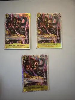 X3 One Piece Card Game TCG Eustass"Captain"Kid OP10-112 SR M/NM Condition - Image 2