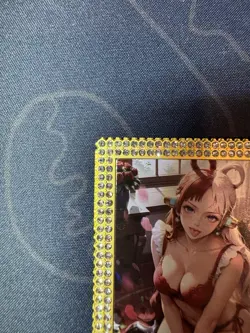 Goddess Uta Diamond Card Metal Bikini Waifu Doujin Case Prize One Piece - Image 2