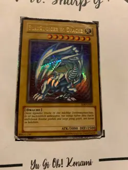 BLAUAUGIGER W. DRACHE - SDK-G001 DEUTSCH Yu-Gi-Oh! CARD ULTRA RARE HOLO KONAMI - Image 5