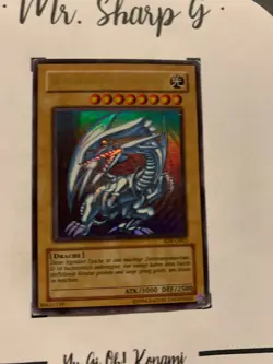 BLAUAUGIGER W. DRACHE - SDK-G001 DEUTSCH Yu-Gi-Oh! CARD ULTRA RARE HOLO KONAMI - Image 3
