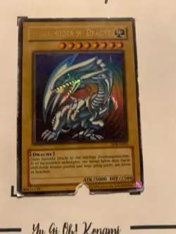 BLAUAUGIGER W. DRACHE -SDK-G001 DEUTSCH Yu-Gi-Oh! CARD ULTRA RARE HOLO KONAMI - Image 3