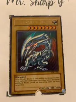 BLAUAUGIGER W. DRACHE -SDK-G001 DEUTSCH Yu-Gi-Oh! CARD ULTRA RARE HOLO KONAMI - Image 4