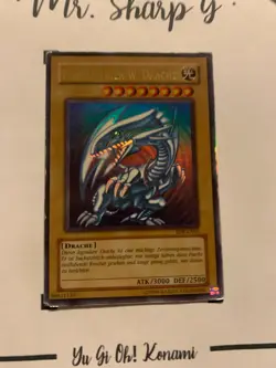 BLAUAUGIGER W. DRACHE - SDK-G001 DEUTSCH Yu-Gi-Oh! CARD ULTRA RARE HOLO KONAMI - Image 3
