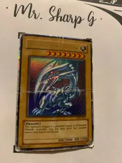 BLUE-EYES WHTIE DRAGON - SDK-E001 ENGLISH Yu-Gi-Oh! CARD ULTRA RARE HOLO TCG OCG - Image 4