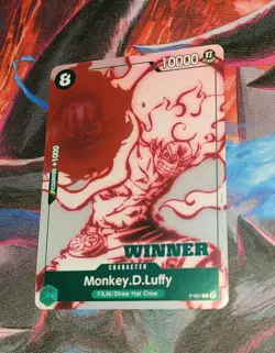 Monkey.D.Luffy (ST 11: Uta Deck Battle) [Winner] P-061 One Piece Promo Card NM - Image 1