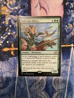 Wolverine Riders Jumpstart 2022 Regular MTG Card, Near Mint Condition - Image 3