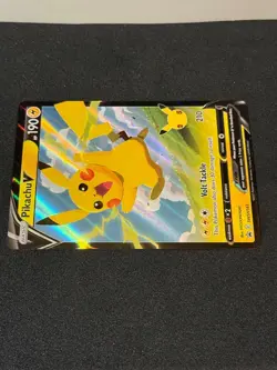 Pikachu V SWSH143 Pokemon NEAR MINT SWSH: Sword & Shield Promo Cards Holo - Image 4