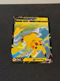 Pikachu V SWSH143 Pokemon NEAR MINT SWSH: Sword & Shield Promo Cards Holo - Image 5