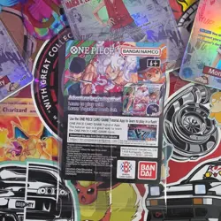 Bandai One Piece US Voyage Monkey D. Luffy Holo p-055 Eng rutgers promo 1 card - Image 2