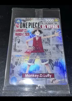 One Piece Monkey D. Luffy US Voyage College Basketball Card Rutgers 1/23 IN HAND - Image 1