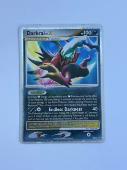 Pokemon TCG Darkrai LV.X DP19 Ultra Rare Diamond & Pearl Promo Card - Image 1