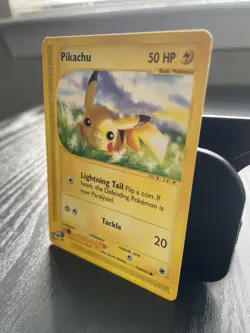 Pikachu Expedition Base Set Card 124/165 Near Mint Pokemon TCG - Image 3