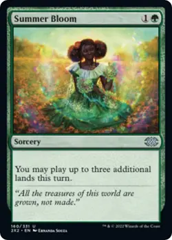 MTG Foil - Summer Bloom - 160 / NM / English - Image 1