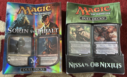 MtG Duel Decks Nissa vs Ob Nixilis & Sorin vs Tibalt 4 Deck Set - Image 1