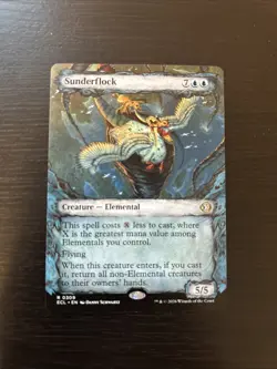 MTG Lorwyn Eclipsed SHOWCASE R Sunderflock #0309 - Image 1