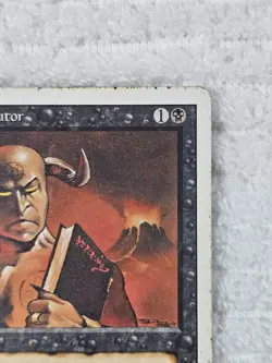 Demonic Tutor Revised Edition MTG 1994 Black Sorcery MP CardVault Provenance - Image 3