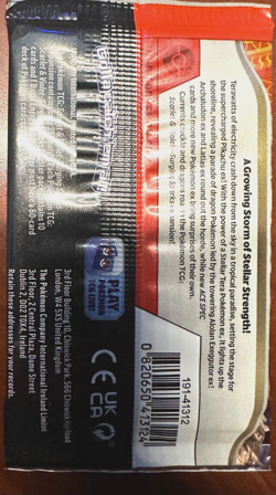 Pokemon Surging Sparks - 4- Factory Sealed Booster Pack Bundle - English - Image 4
