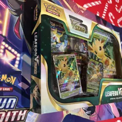 Pokemon Leafeon v Star Special Collection Box Factory Sealed - Image 2