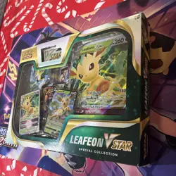 Pokemon Leafeon v Star Special Collection Box Factory Sealed - Image 3