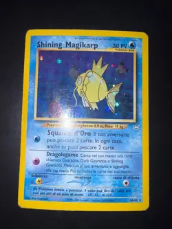 Carta Pokemon Shining Magikarp 66/64 Holo Set Neo Revelation LIGHT PLAYED - Image 2