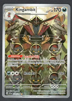Pokemon Kingambit SV01: Scarlet & Violet Base Set #220/198 NM - Image 1