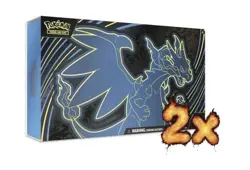 Pokemon TCG Mega Charizard X ex Ultra-Premium Collection 2-pack SHIPS ASAP - Image 1