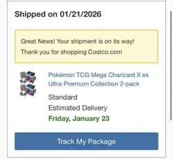 Pokemon TCG Mega Charizard X ex Ultra-Premium Collection 2-pack SHIPS ASAP - Image 2