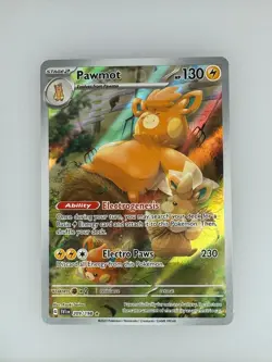 2023 Pokemon Scarlet & Violet Pawmot 209/198 NM - Image 1