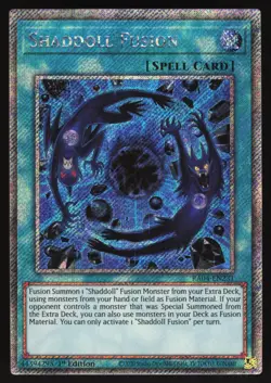 Shaddoll Fusion - RA04-EN231 - Platinum Secret Rare - 1st Edition Yugioh - Image 1