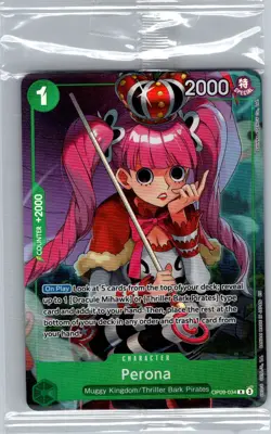Perona (Illustration Box Vol.4) OP09-034 English - One Piece Card - Sealed - Image 1