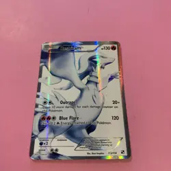 Reshiram #113/114 - Black and White - Ultra Rare Full Art Pokemon Card MP - Image 3