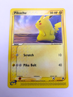 Pokemon Card - Pikachu 72/100 EX Sandstorm *NM* Common - Image 1