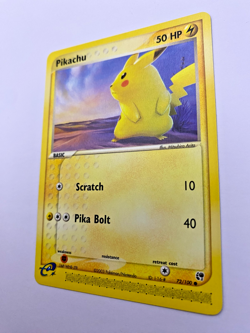 Pokemon Card - Pikachu 72/100 EX Sandstorm *NM* Common - Image 5
