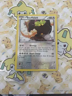 🦬 Bouffalant - 107/113 - Legendary Treasures - Reverse Holo - Pokemon TCG Card - Image 1