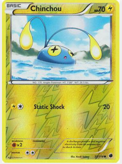 Chinchou 35/116 Plasma Freeze | Reverse Holo | NM | Pokemon Trading Card TCG - Image 1